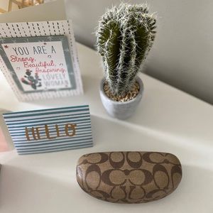 Coach sunglass case